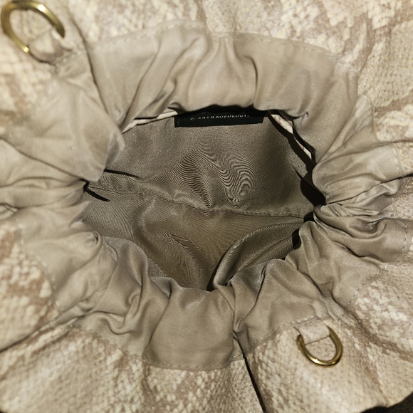 Anthropologie Jory Snakeskin Clutch Crossbody Bag - NWT - Picture 5 of 7